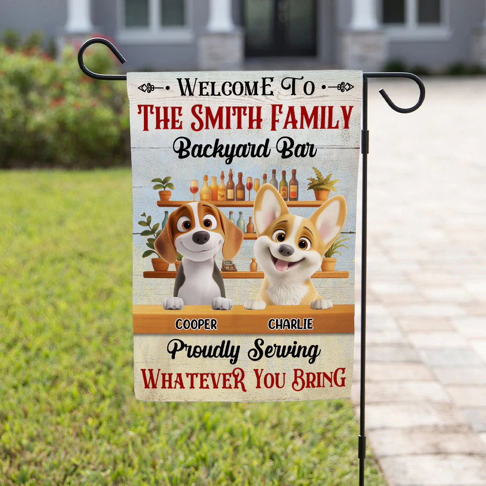 Serve What Ever You Bring - Personalized Custom Flag - Image 3