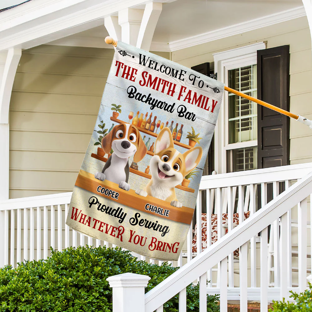 Serve What Ever You Bring - Personalized Custom Flag - Image 4