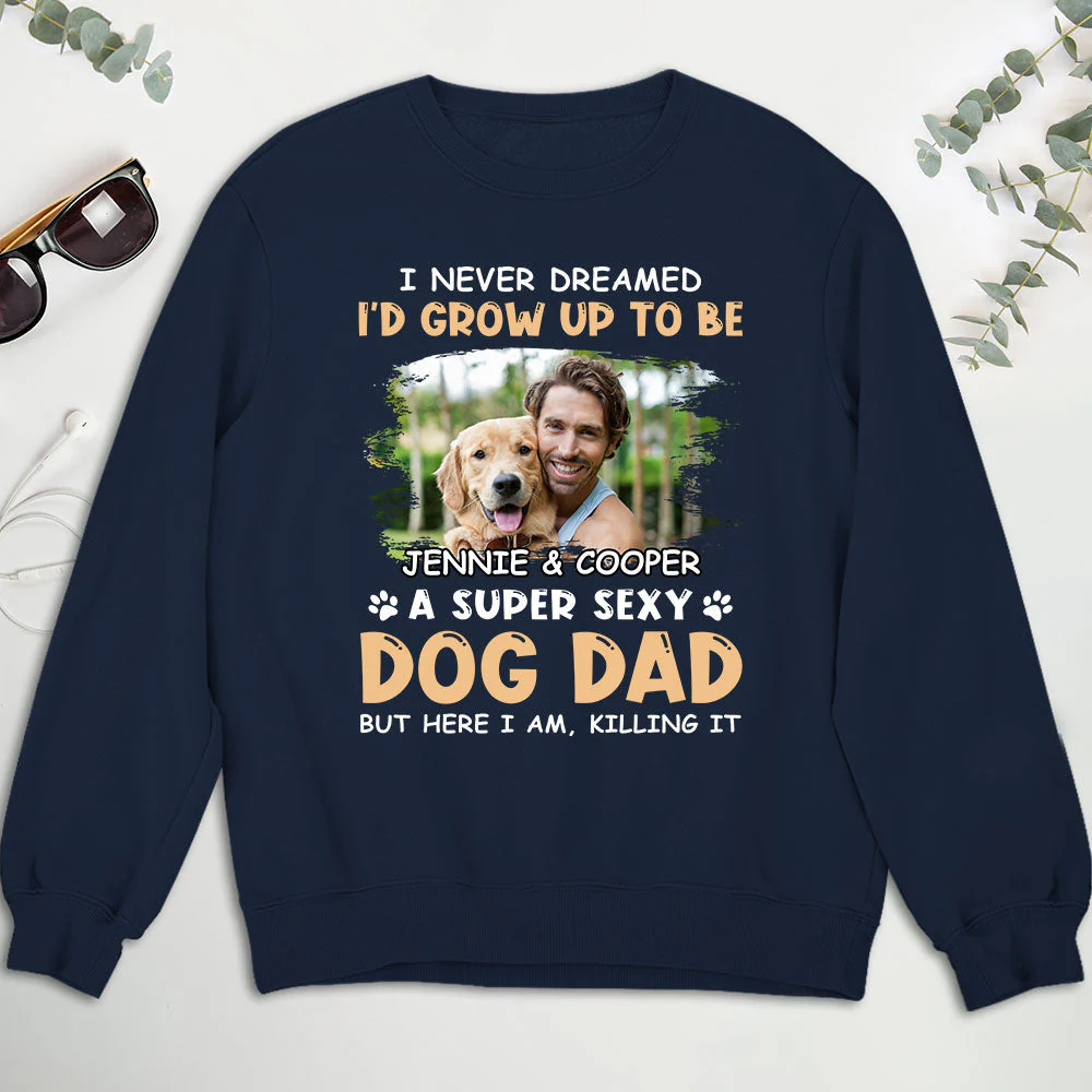 Sexy Dad Mom 2 - Personalized Custom Sweatshirt - Image 2