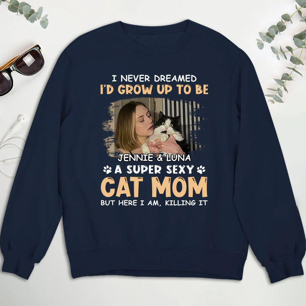 Sexy Dad Mom - Personalized Custom Sweatshirt - Image 5