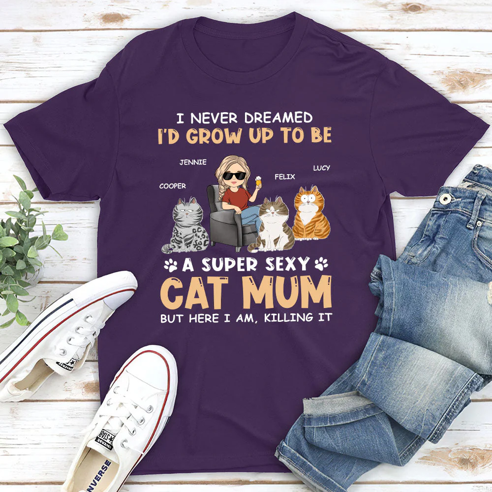 Sexy Dad Mom - Personalized Custom Unisex T-shirt - Image 5