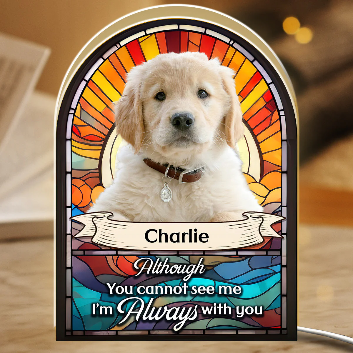 Shine In Our Hearts - Personalized Light Box - Image 2