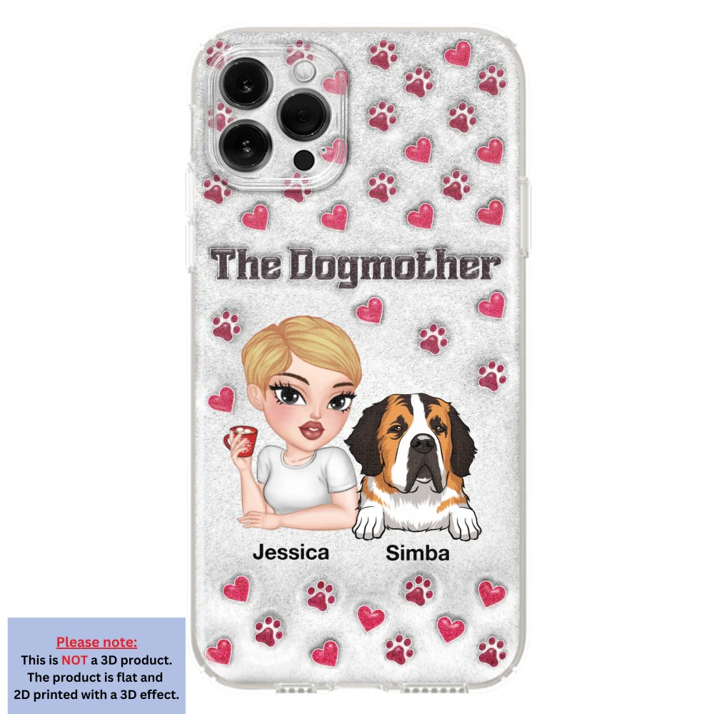 Slay Dog Mother - Personalized Custom 3D Inflated Effect Phone Case - Image 11