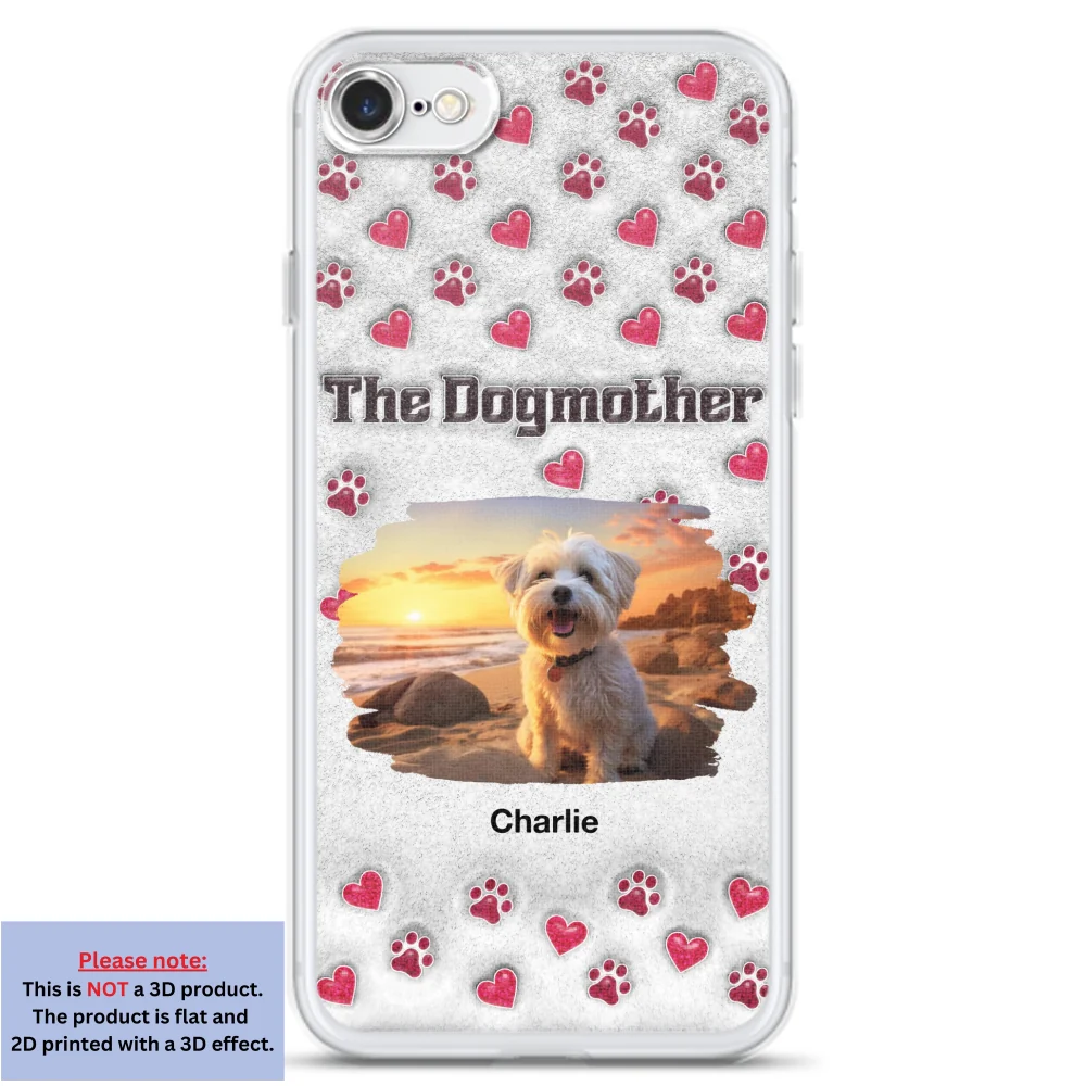 Slay Dog Mother Photo - Personalized Custom 3D Inflated Effect Phone Case - Image 4