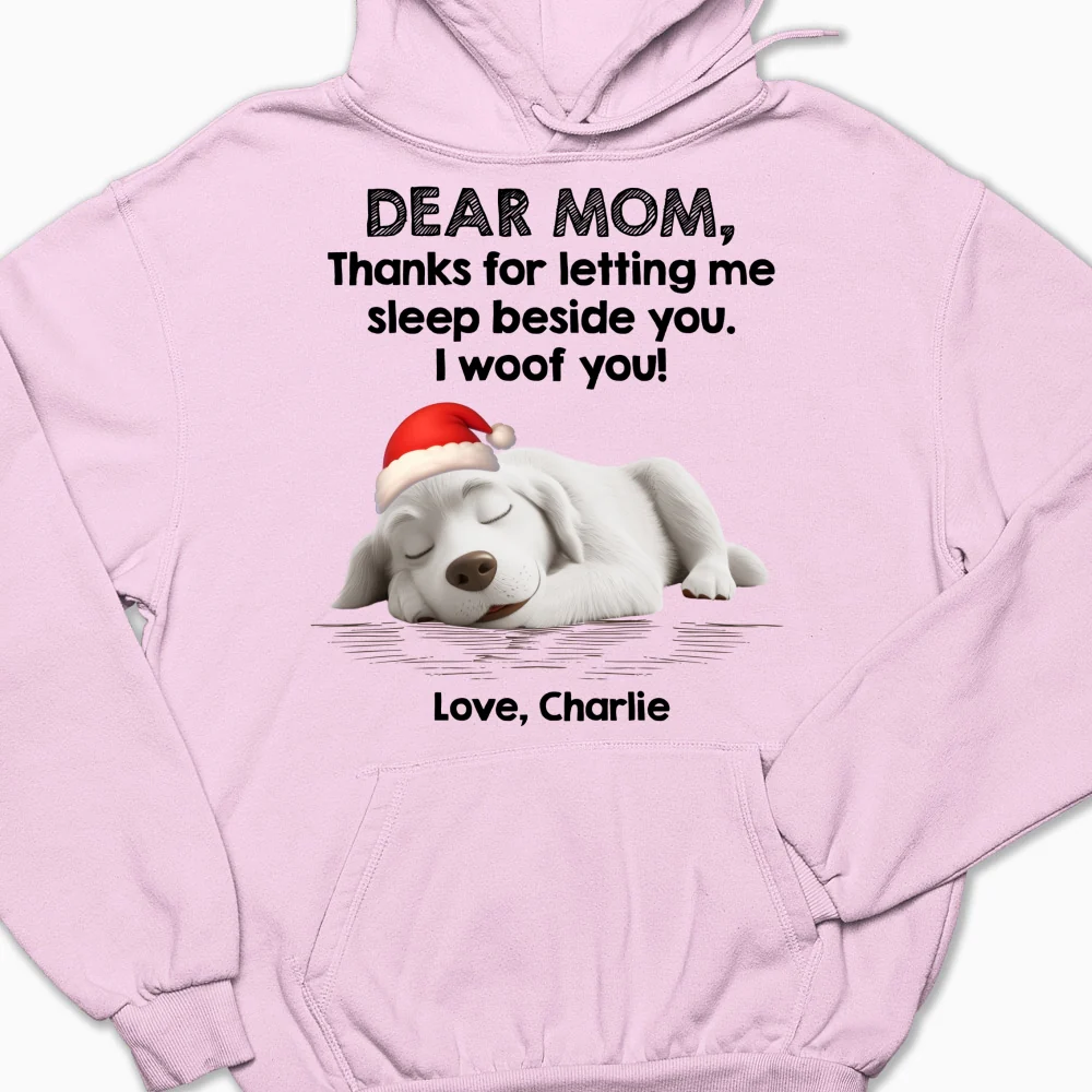 Sleep Beside Mom And Dad - Personalized Custom Hoodie - Image 7