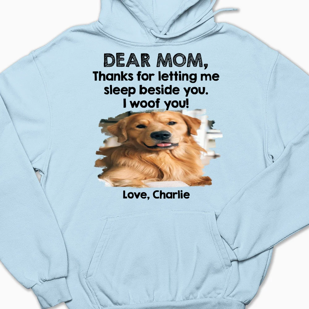 Sleep Beside Mom And Dad Photo - Personalized Custom Hoodie - Image 6