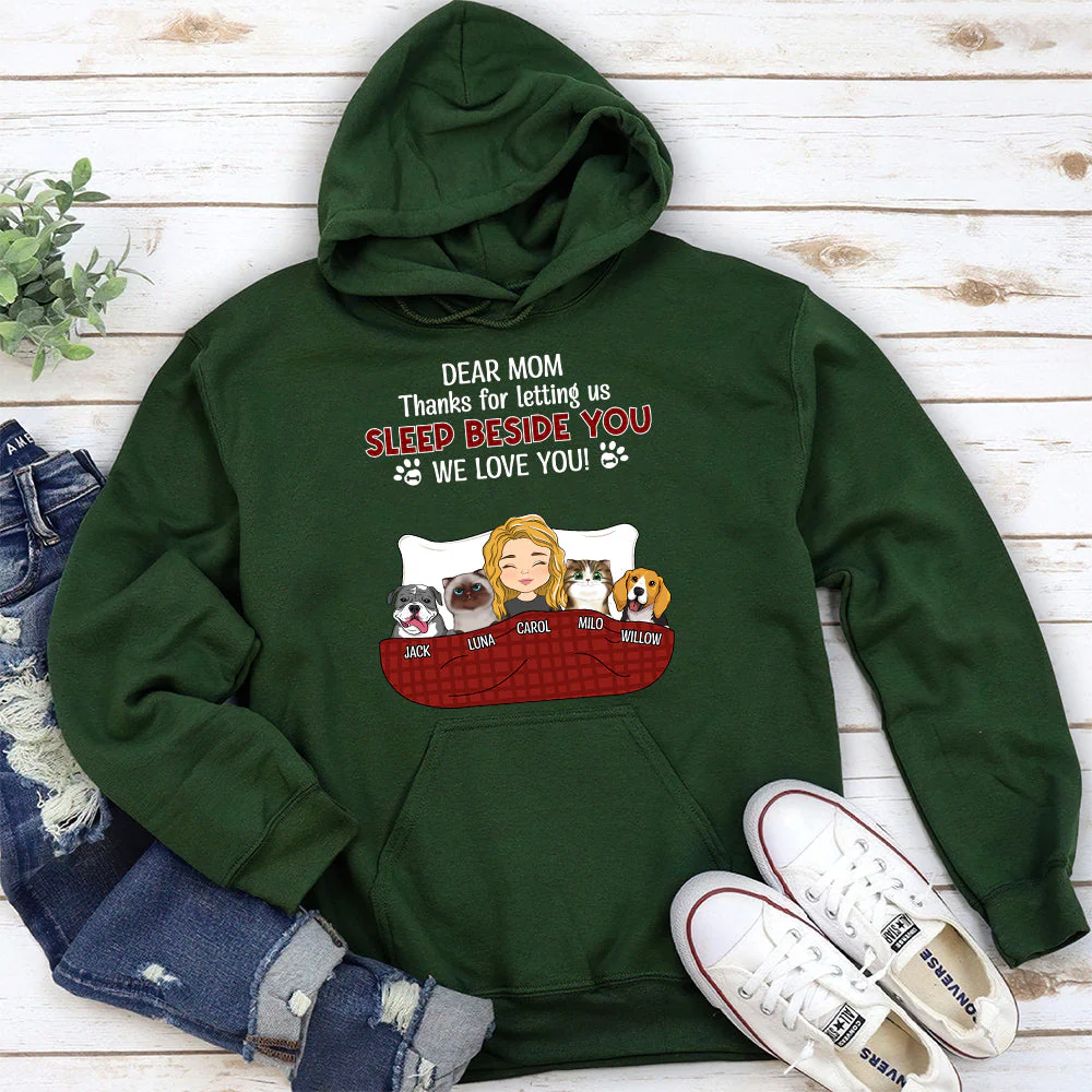 Sleep Beside You - Personalized Custom Hoodie - Image 3