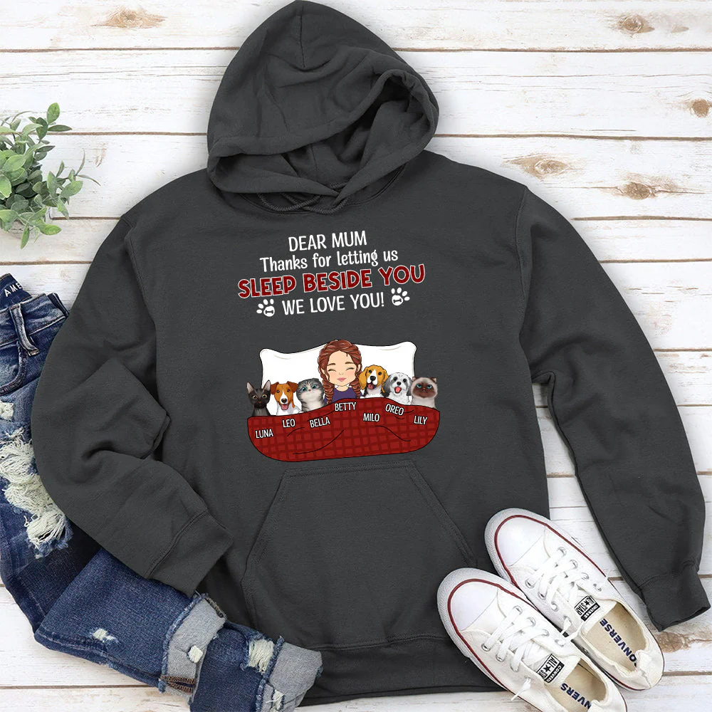 Sleep Beside You - Personalized Custom Hoodie - Image 4