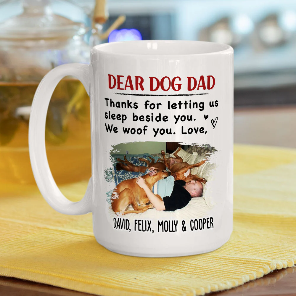 Sleep Beside You Photo - Personalized Custom Coffee Mug - Image 3