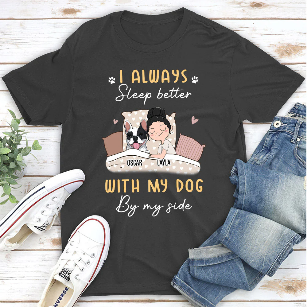 Sleep Better - Personalized Custom Unisex T-shirt - Image 3