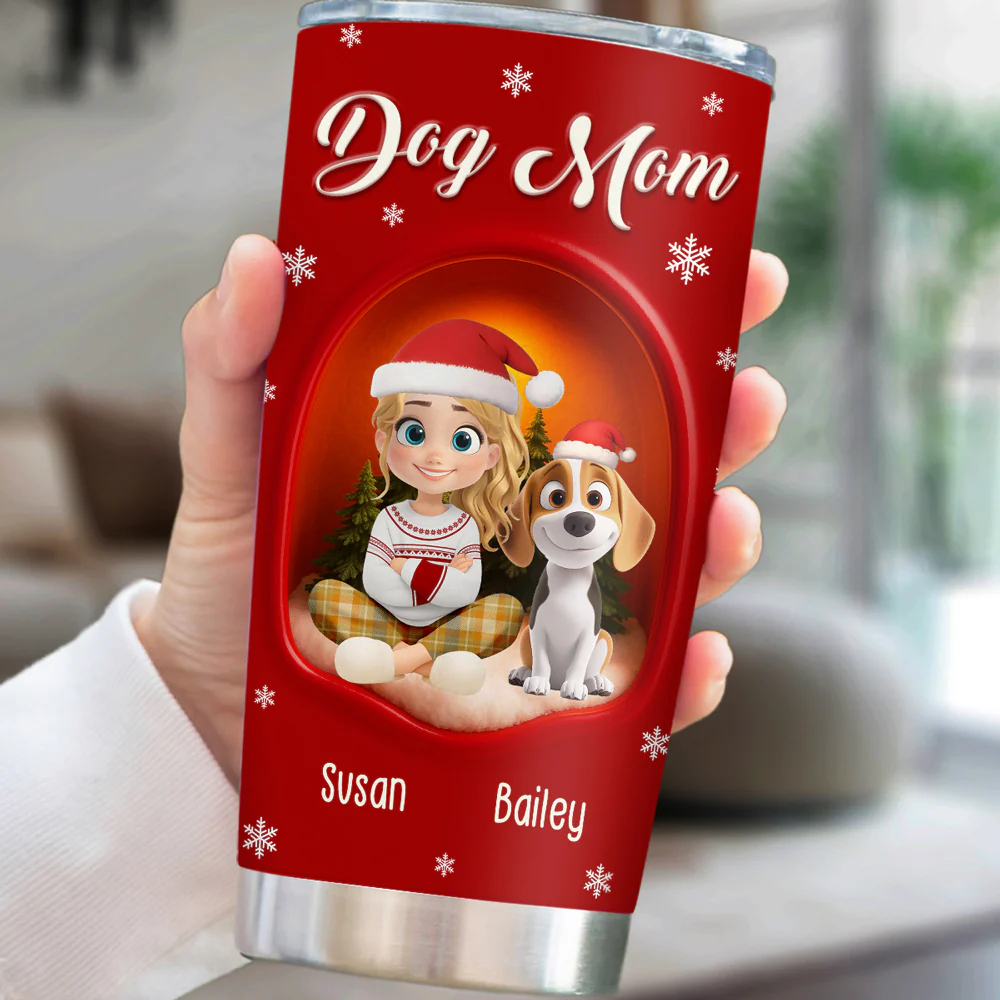 Sleep Through Winter - Personalized Custom Tumbler - Image 2