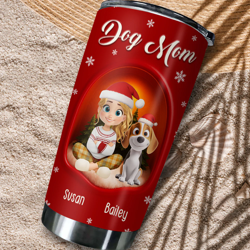 Sleep Through Winter - Personalized Custom Tumbler - Image 3