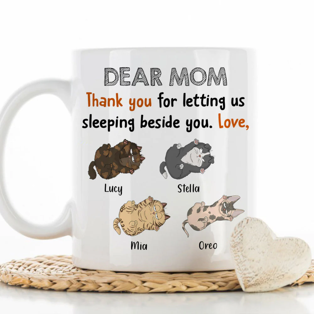 Sleeping Beside You - Personalized Custom Coffee Mug - Image 4
