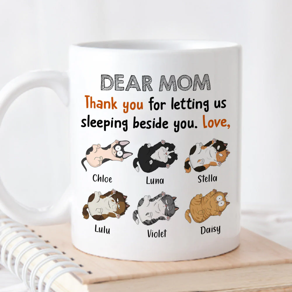 Sleeping Beside You - Personalized Custom Coffee Mug - Image 5