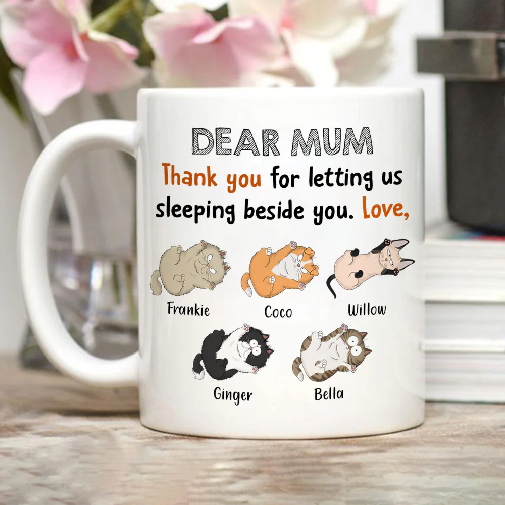 Sleeping Beside You - Personalized Custom Coffee Mug - Image 6