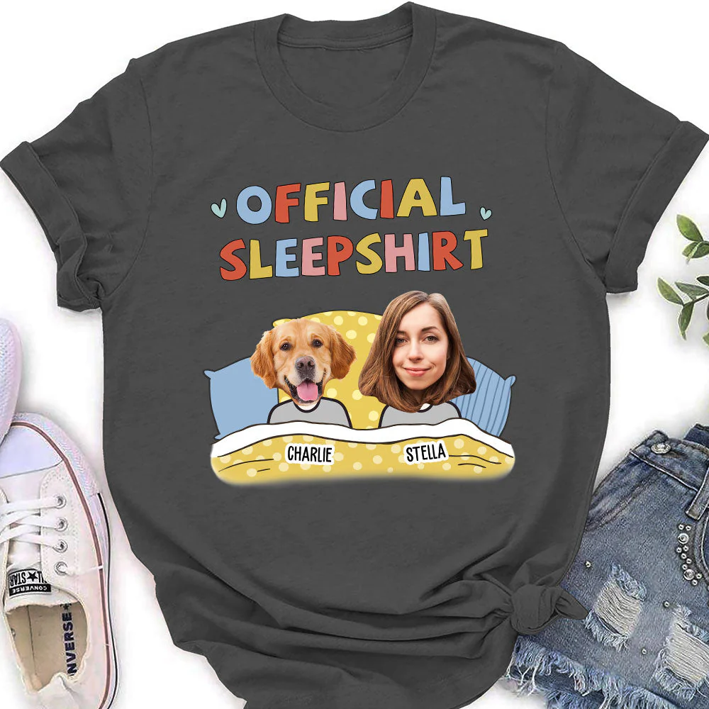Sleepshirt Photo - Personalized Custom Women's T-shirt - Image 2