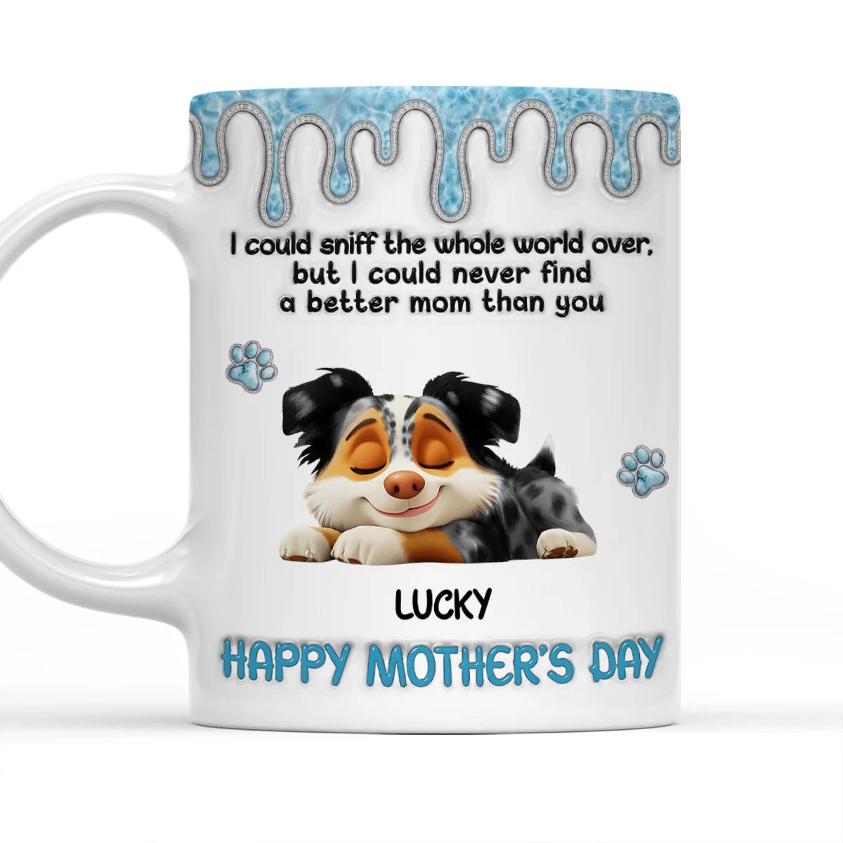  Sniff The World - Personalized Custom 3D Effect Mug