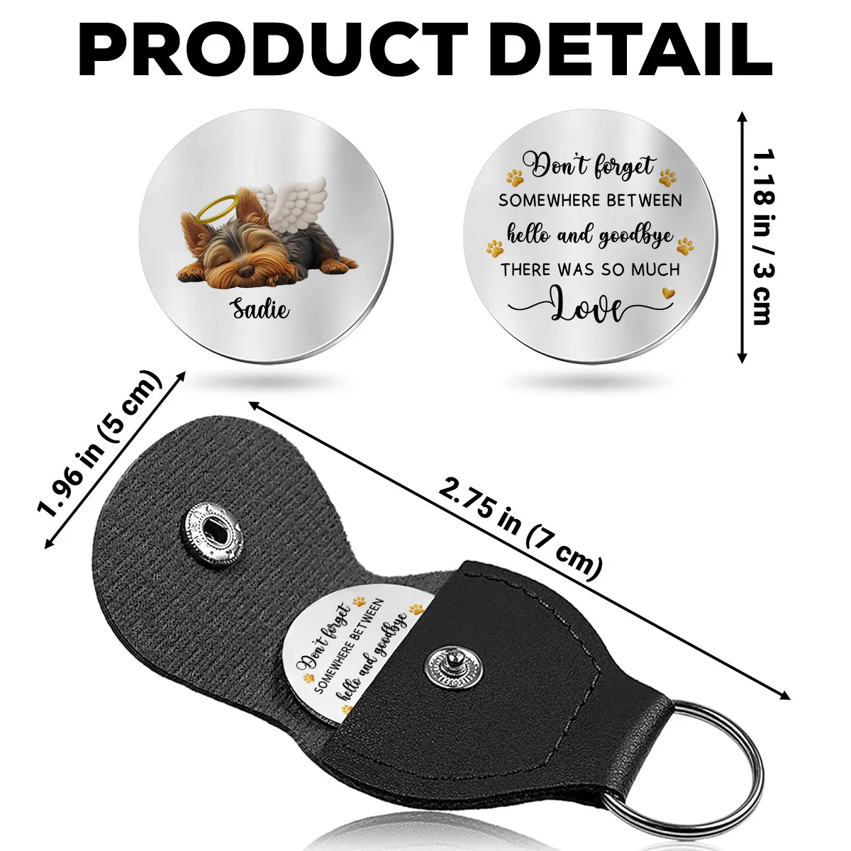 So Much Love - Personalized Custom Pocket Hug - Image 5