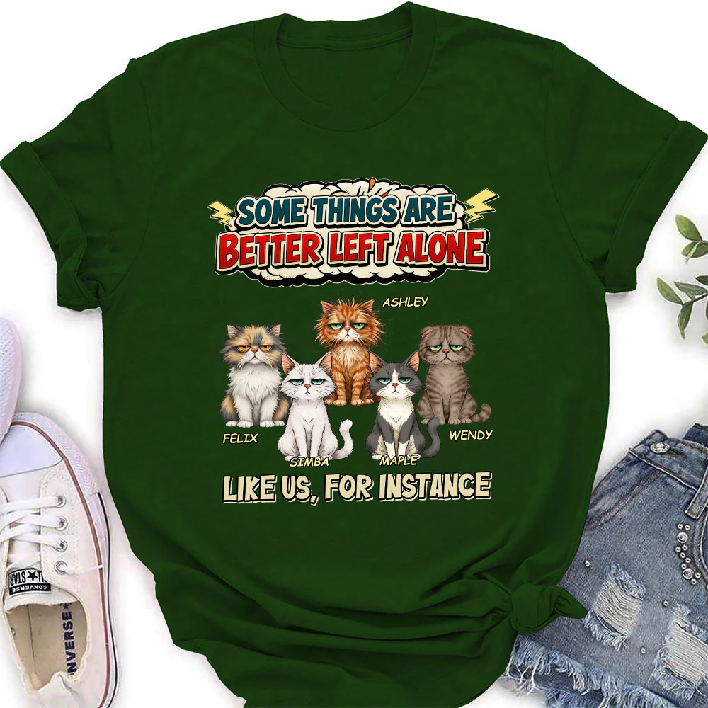 Some Things Are Better - Personalized Custom Women's T-shirt - Image 4