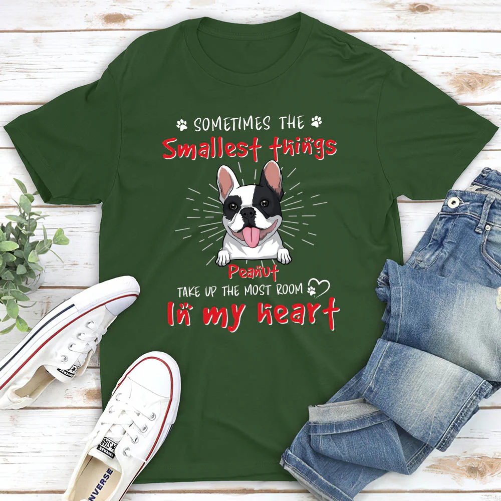 Something In My Heart - Personalized Custom Unisex T-shirt - Image 2