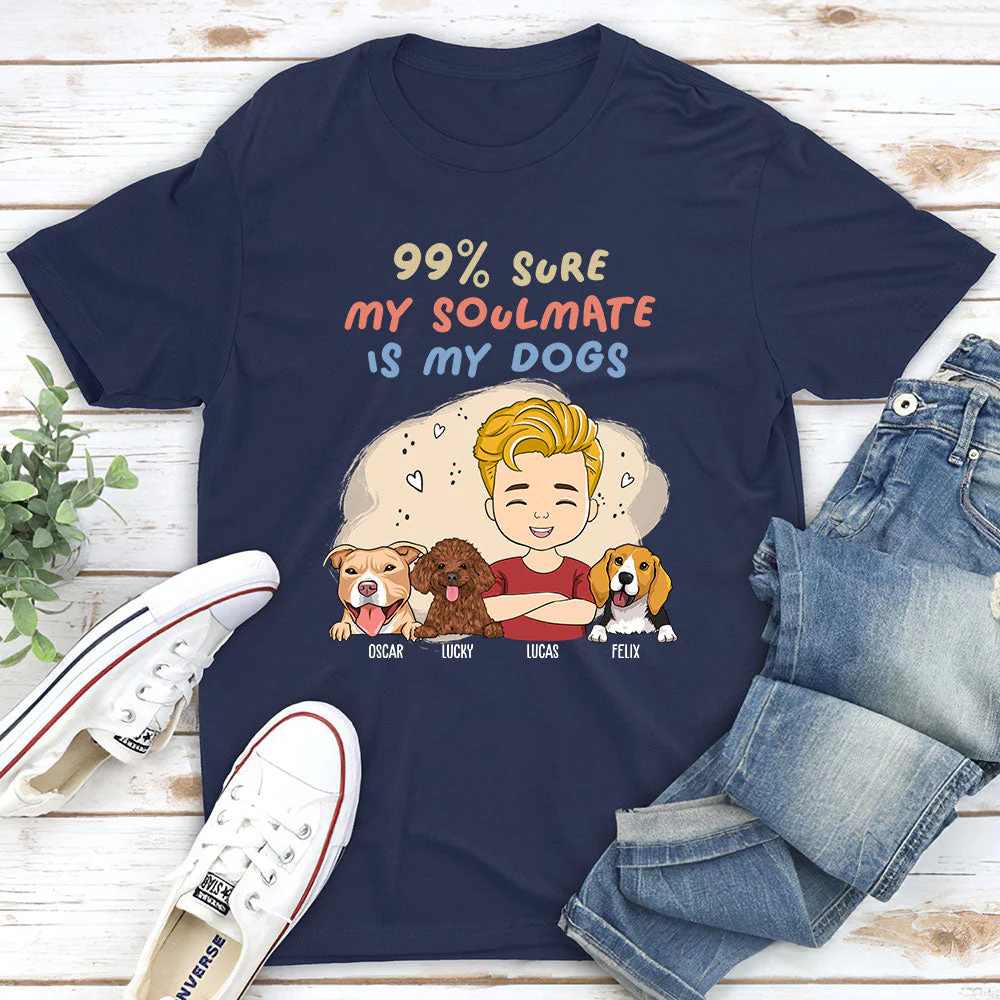 Soulmate For Life - Personalized Custom Unisex T-shirt - Image 3