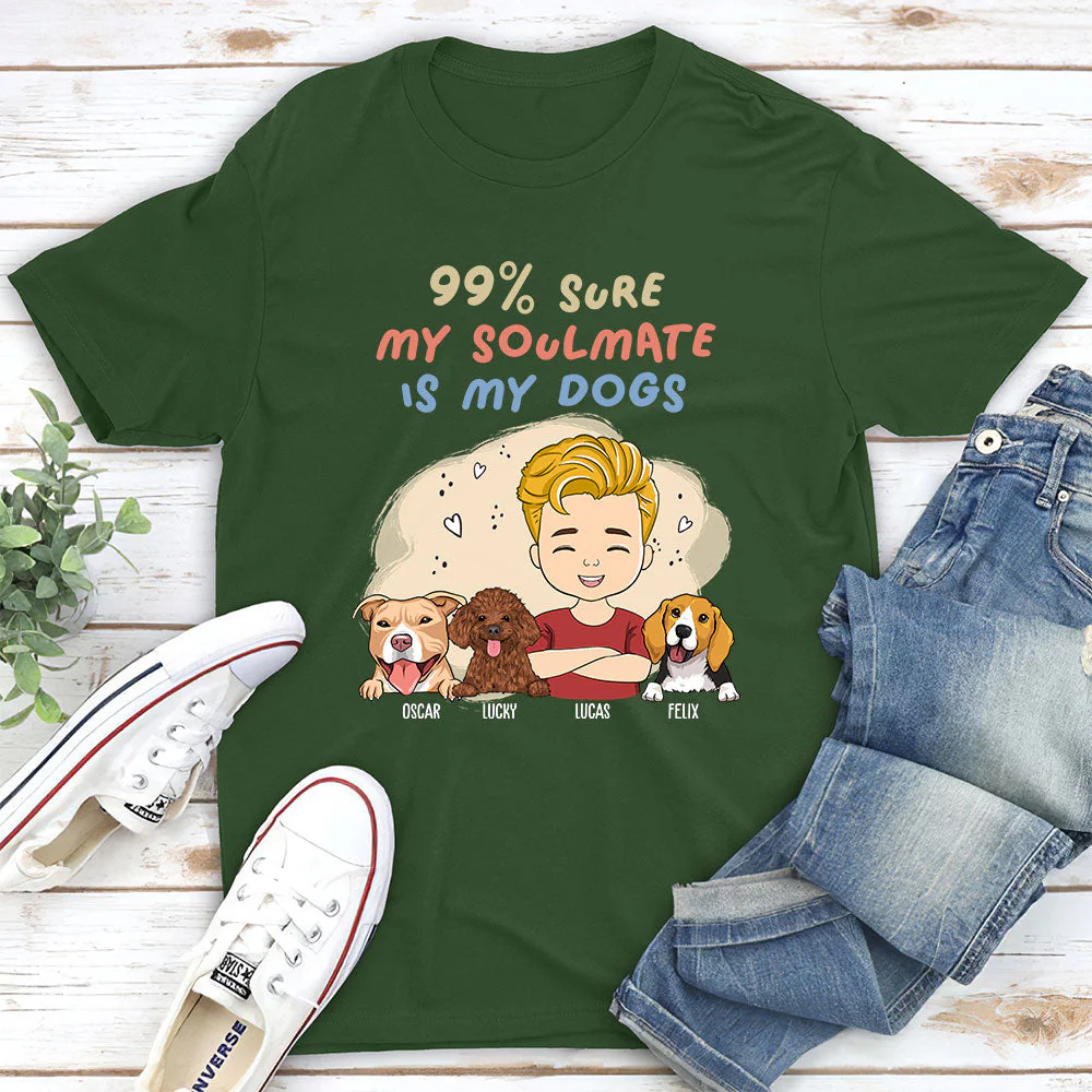 Soulmate For Life - Personalized Custom Unisex T-shirt - Image 5