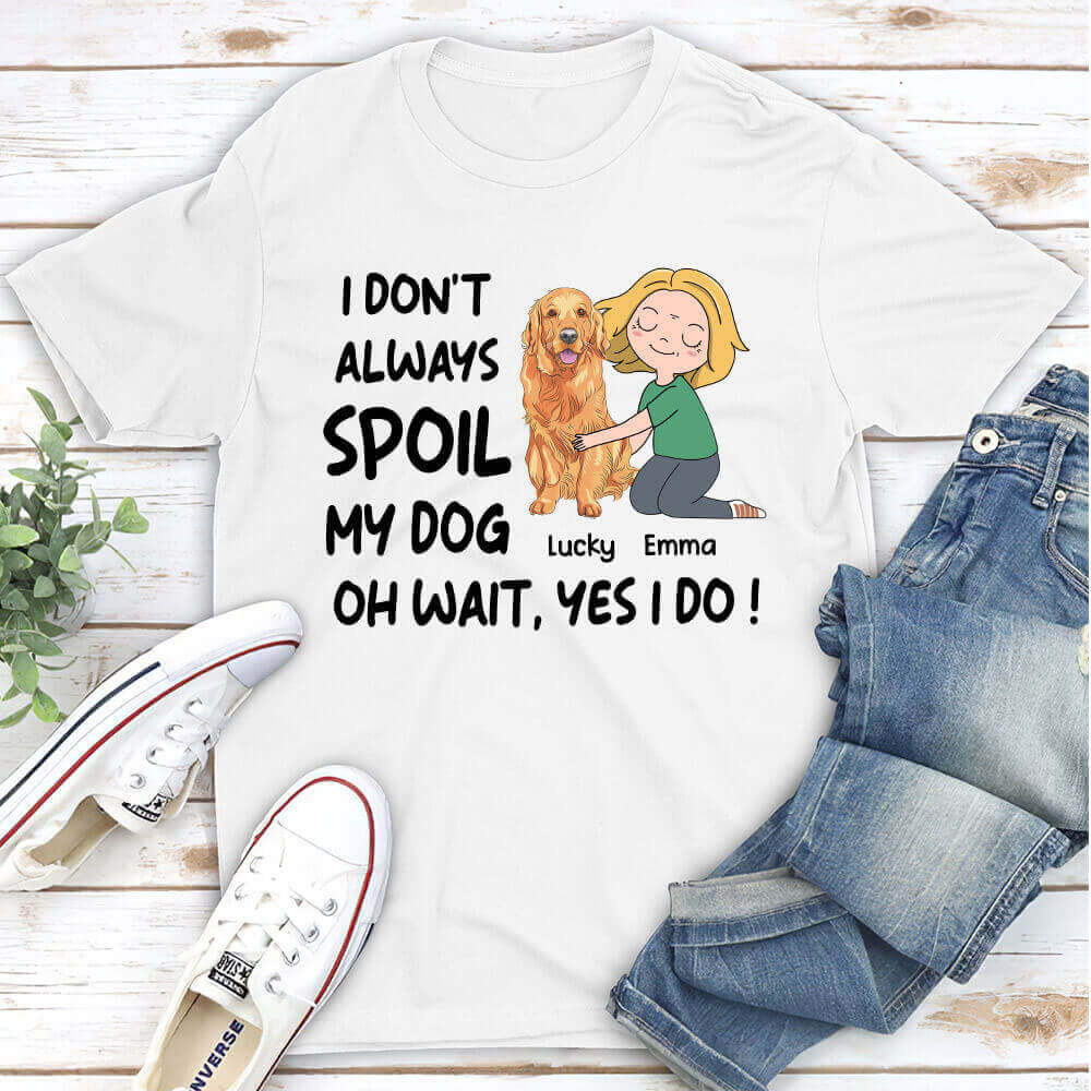 Spoil Dogs - Personalized Custom Unisex T-shirt - Image 3