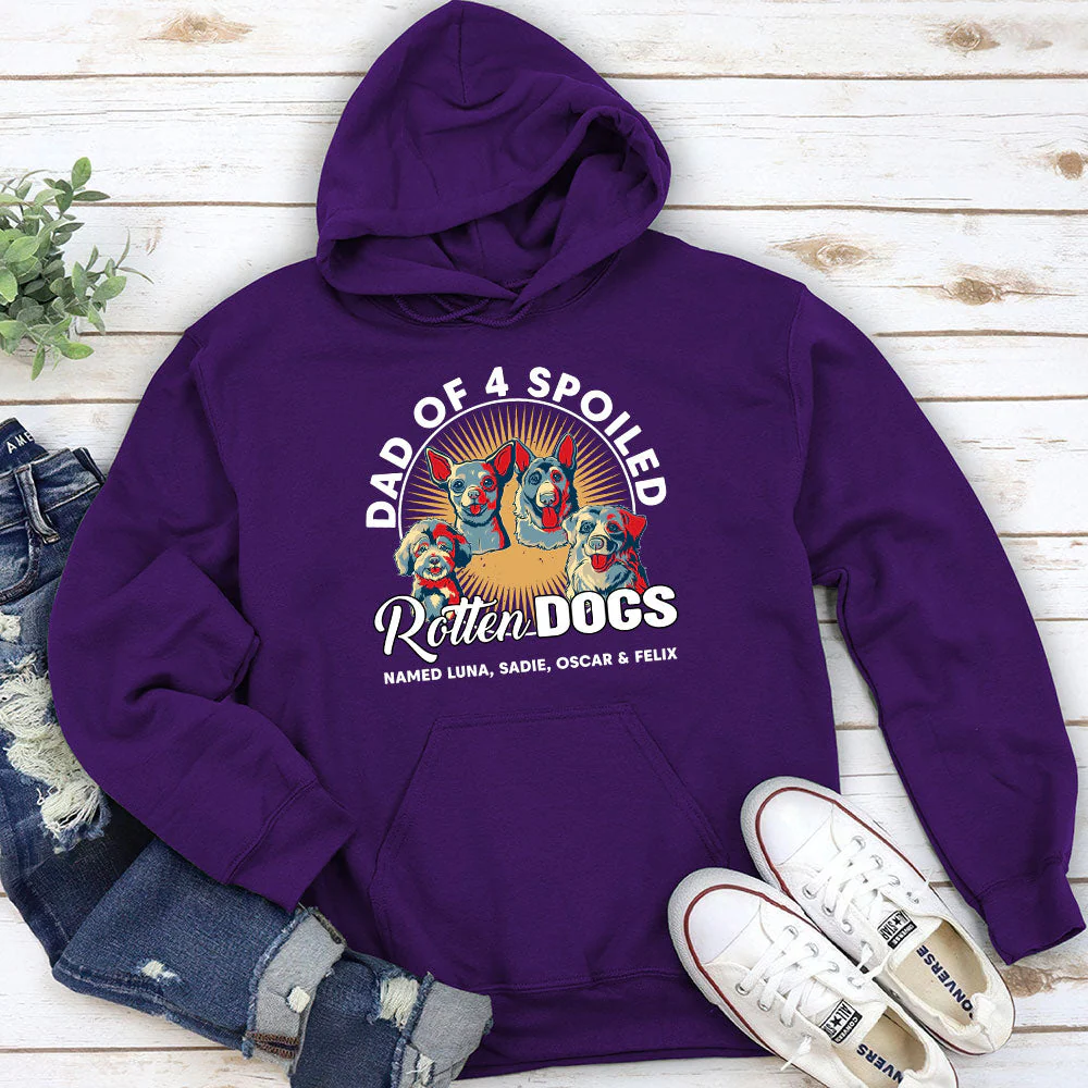 Spoiled Dog - Personalized Custom Hoodie - Image 3