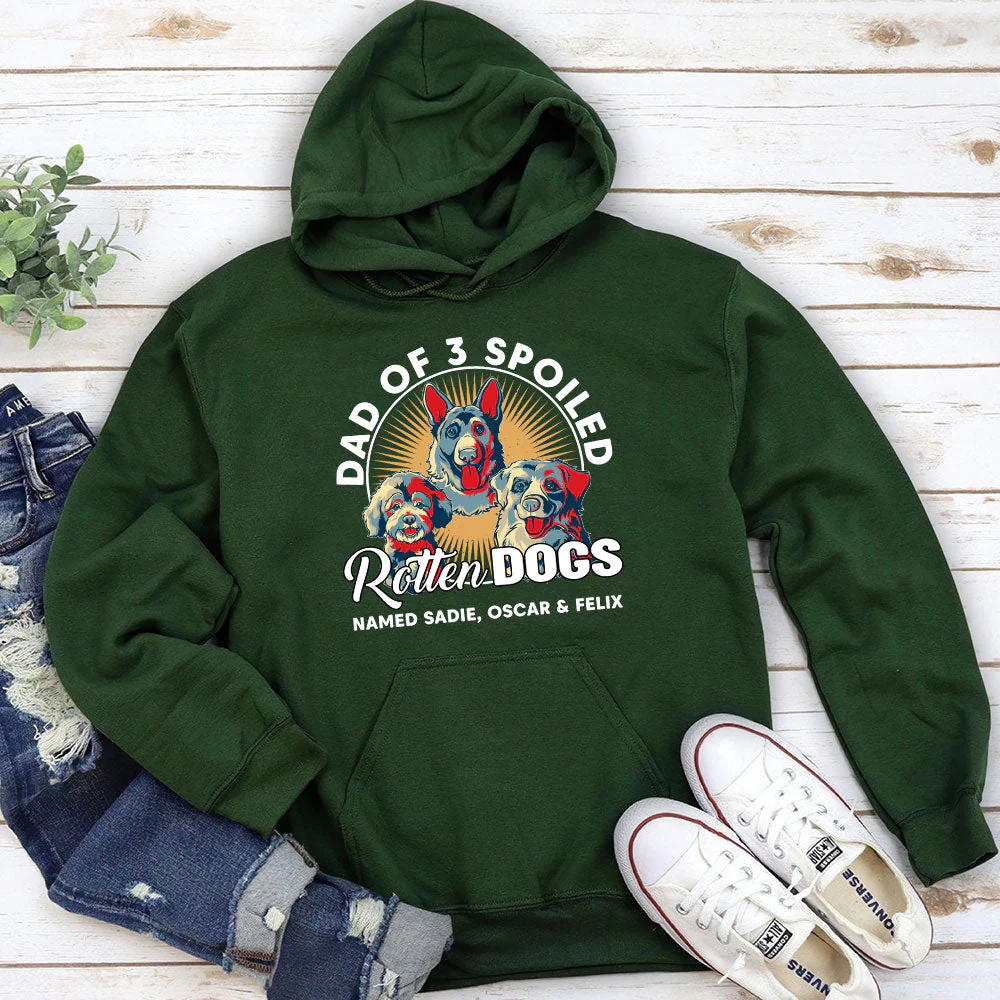 Spoiled Dog - Personalized Custom Hoodie - Image 4
