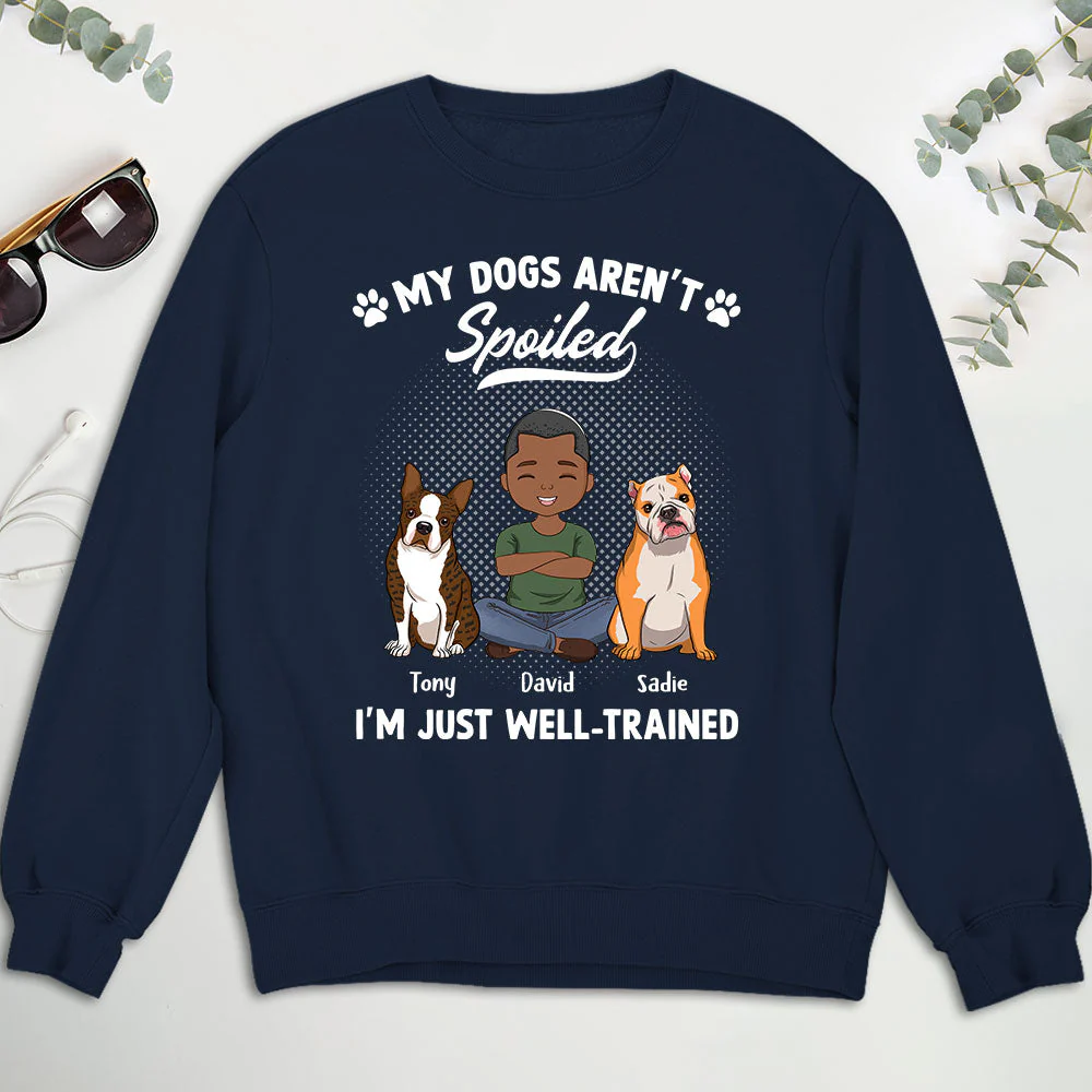 Spoiled Dog - Personalized Custom Sweatshirt - Image 3