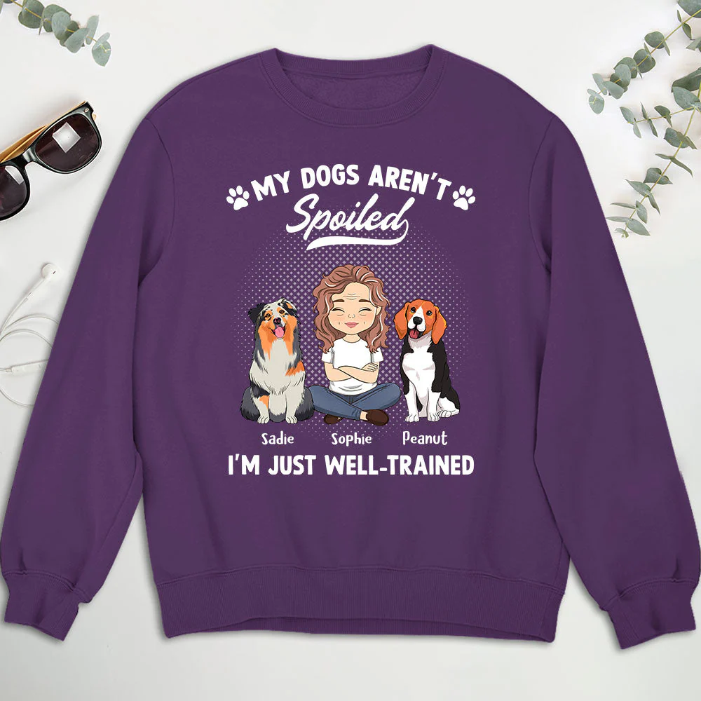 Spoiled Dog - Personalized Custom Sweatshirt - Image 5