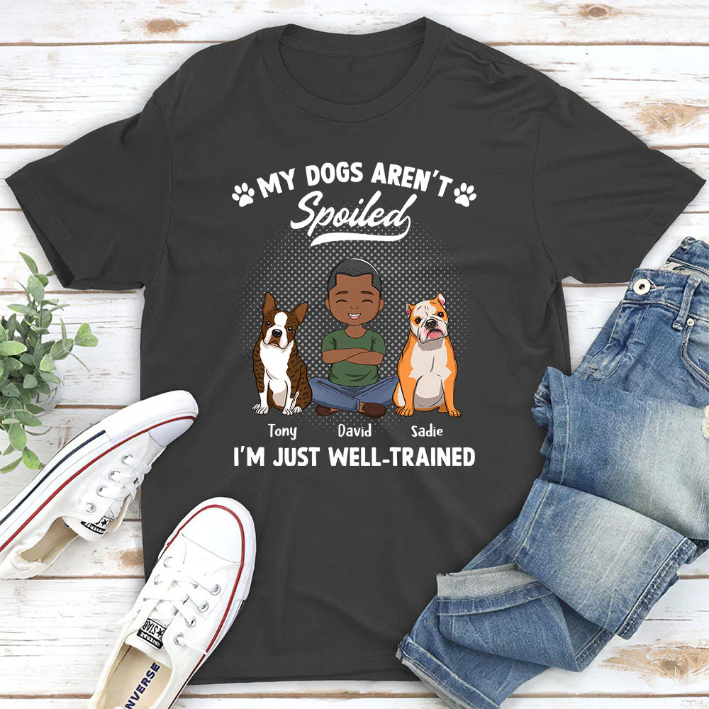 Spoiled Dog - Personalized Custom Unisex T-shirt - Image 4