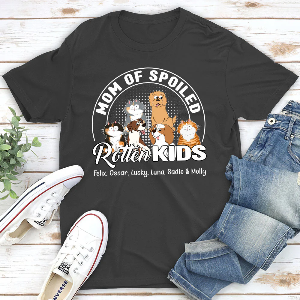 Spoiled Rotten Kids - Personalized Custom Premium T-shirt - Image 5