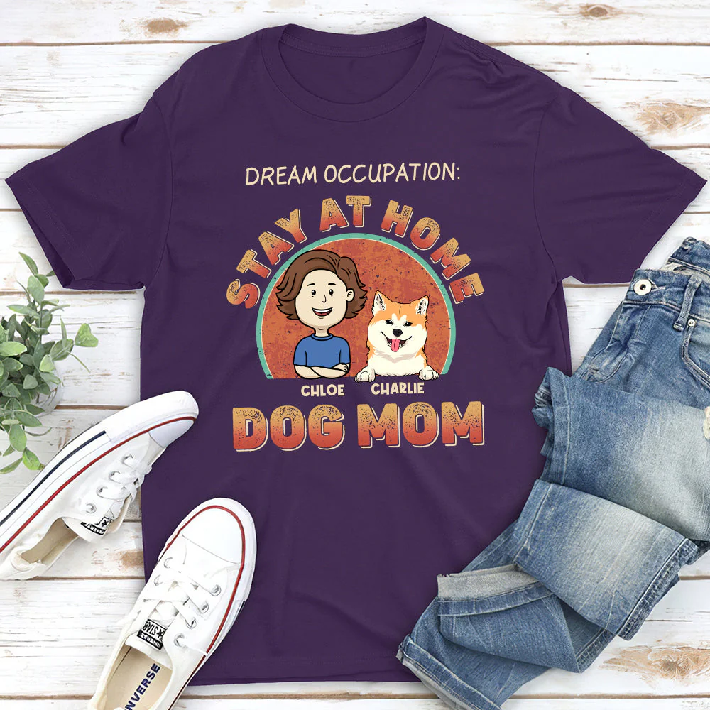 Stay At Home - Personalized Custom Unisex T-shirt - Image 2