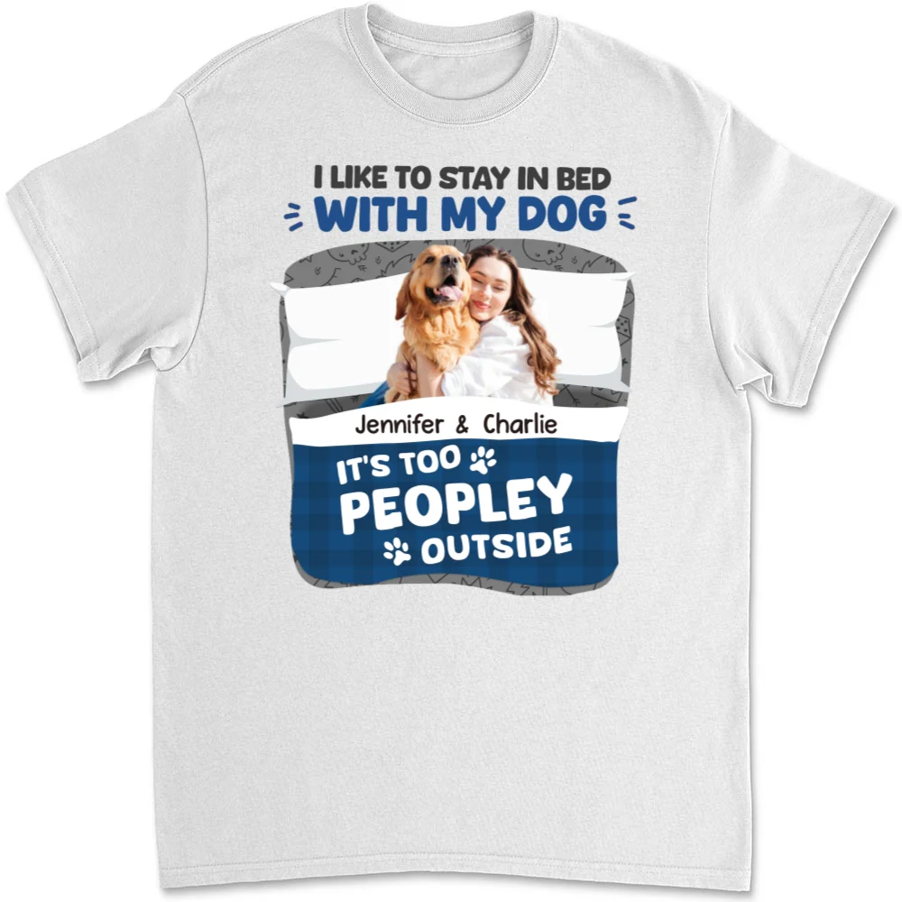 Stay Warm In Christmas Day Photo - Personalized Custom Unisex T-Shirt - Image 5