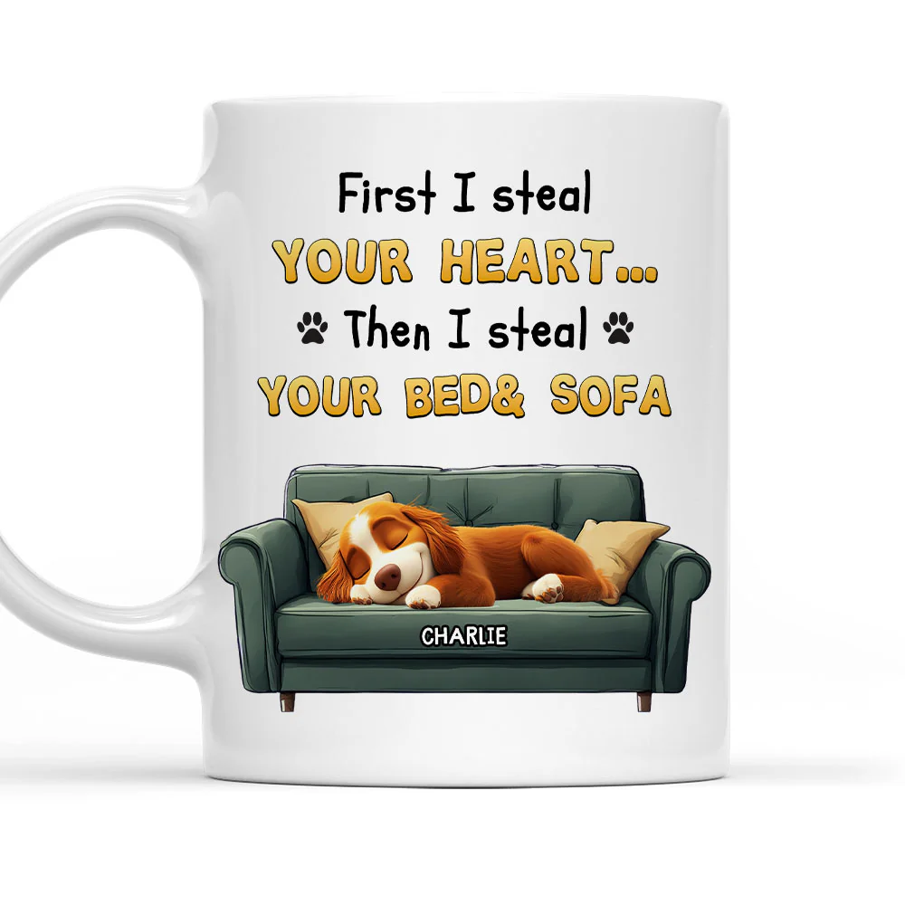 Steal Your Heart - Personalized Custom Coffee Mug