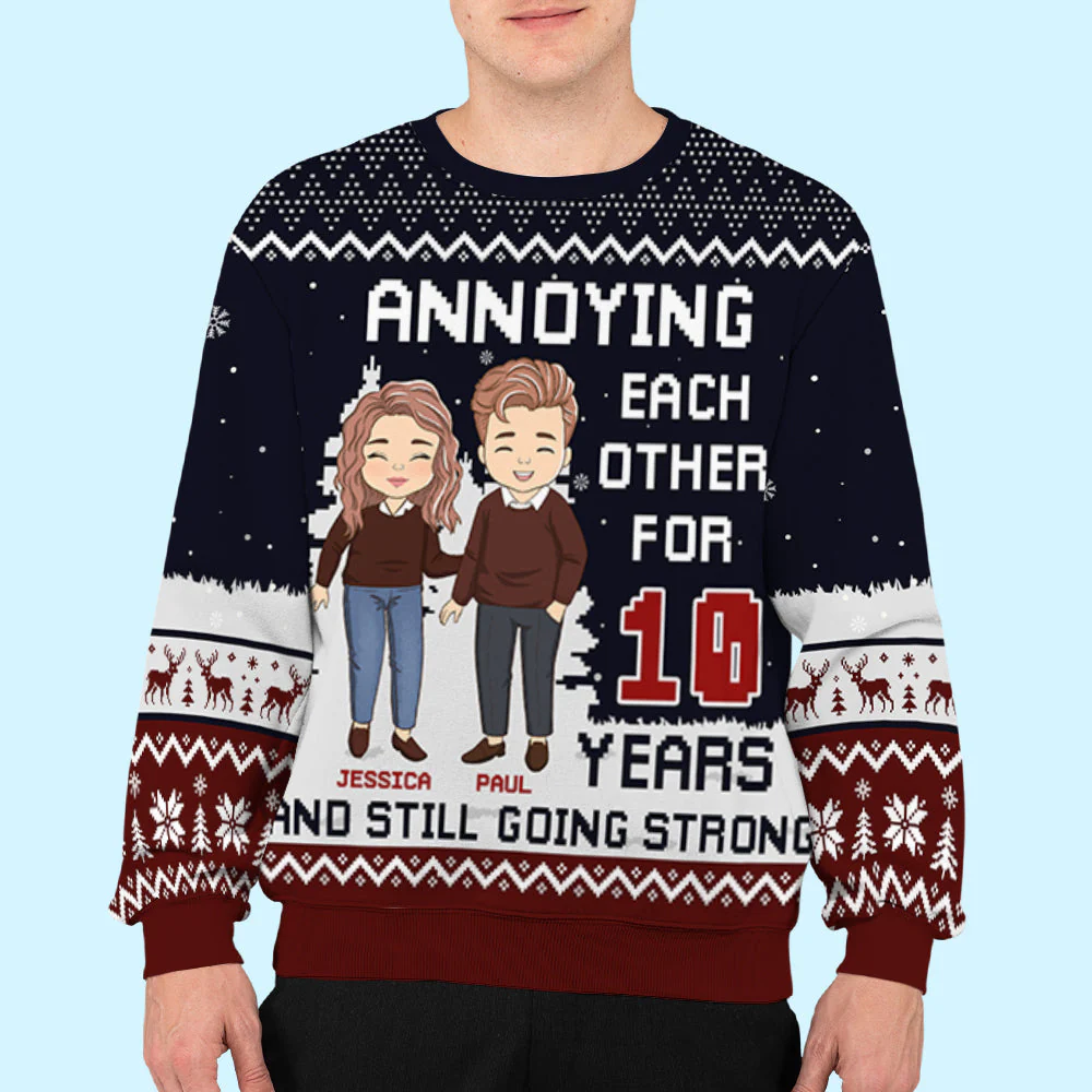 Still Going Strong - Personalized Custom All-Over-Print Sweatshirt - Image 5