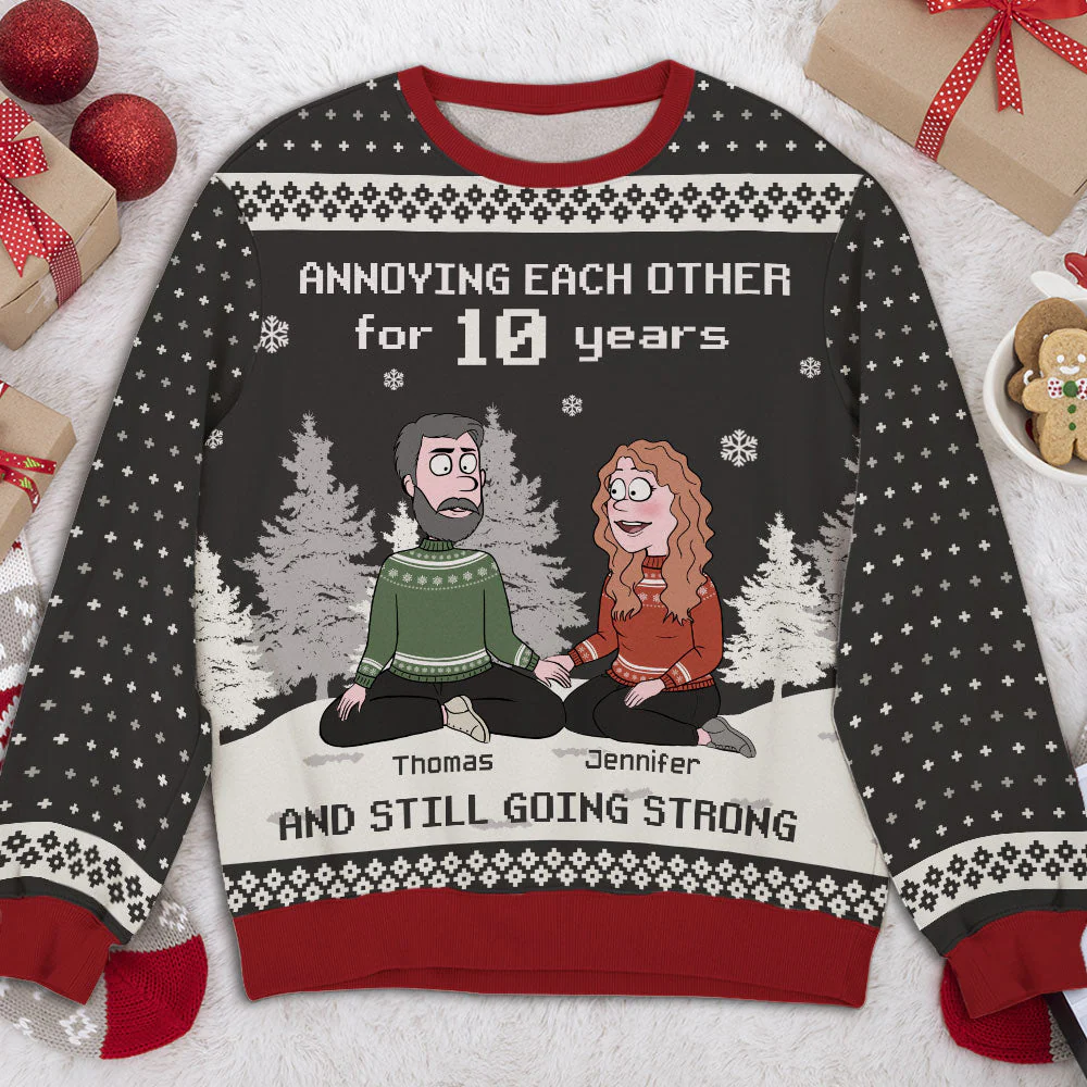 Still Going Strong - Personalized Custom All-Over-Print Sweatshirt - Image 6