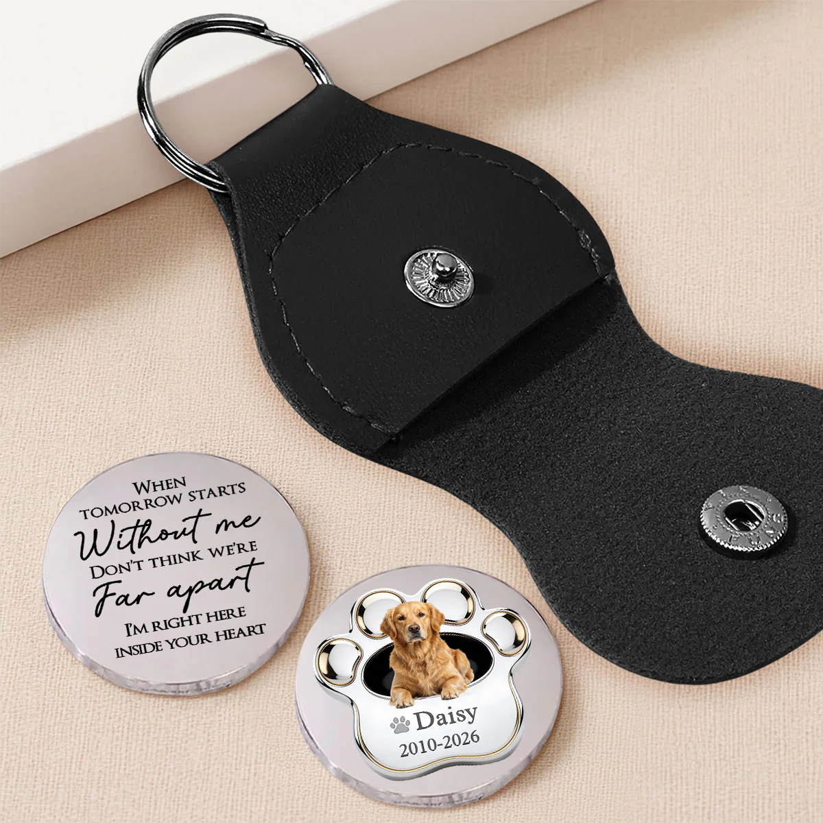 Still Here In Your Heart - Personalized Custom Pocket Hug - Image 3
