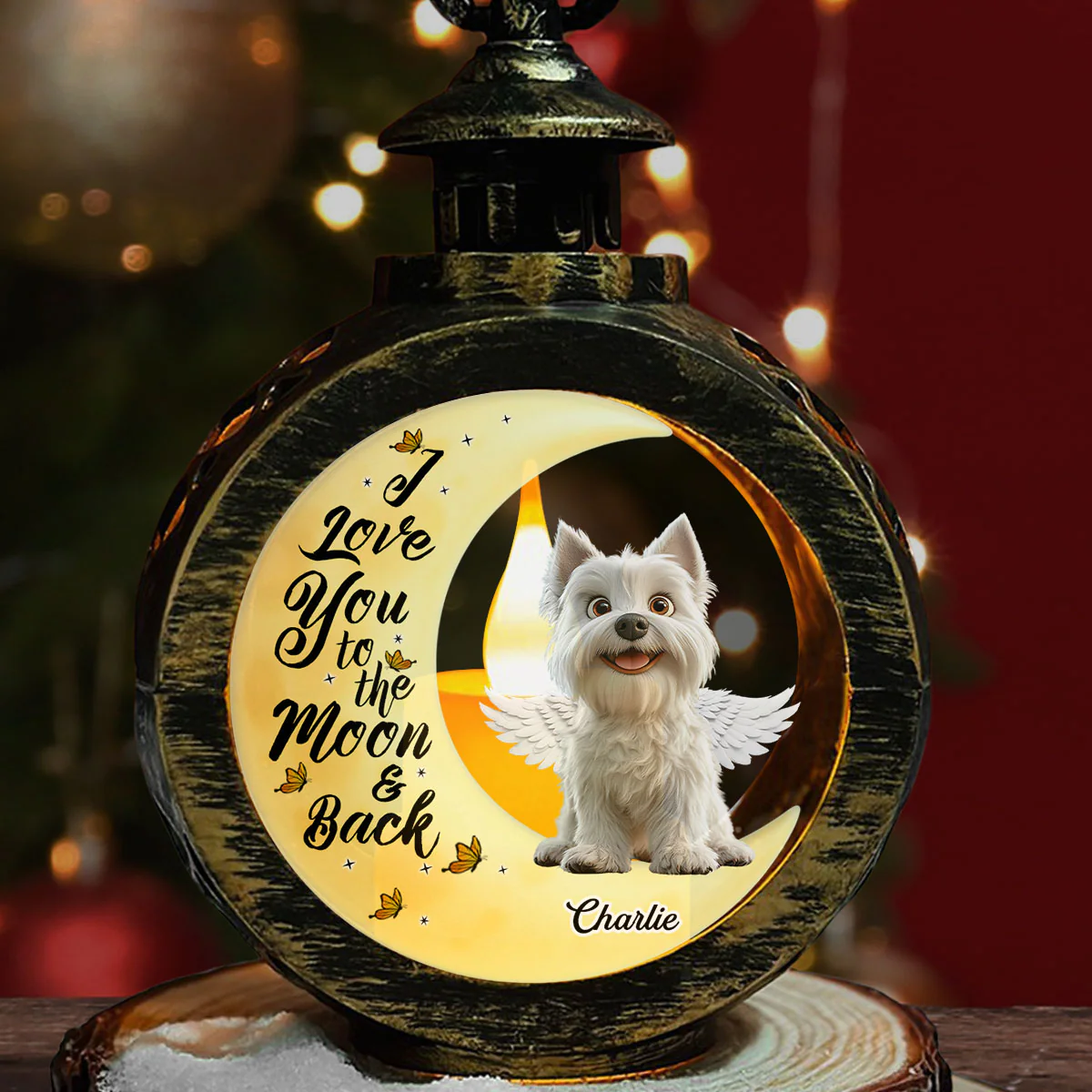 Still Think Of You - Personalized Custom Christmas Lantern