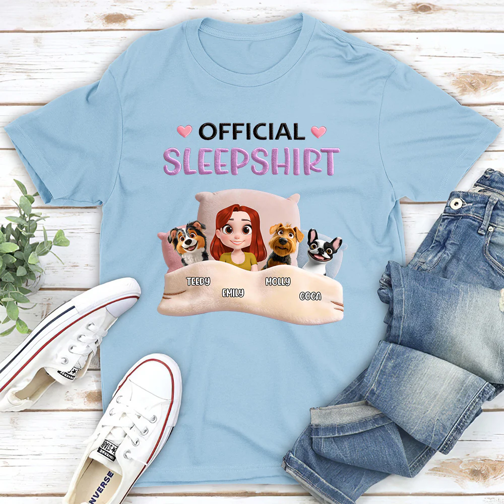 Stuffy Sleepshirt - Personalized Custom Unisex T-Shirt - Image 3