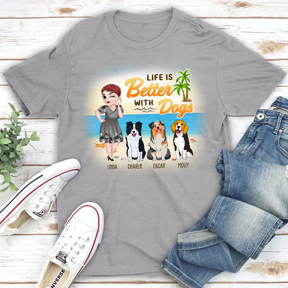 Summer Better - Personalized Custom Unisex T-shirt - Image 2