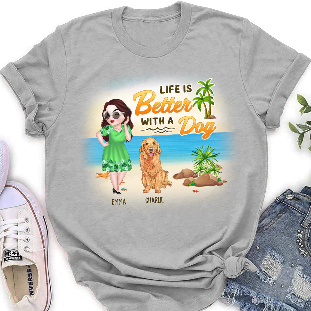 Summer Better - Personalized Custom Women's T-shirt