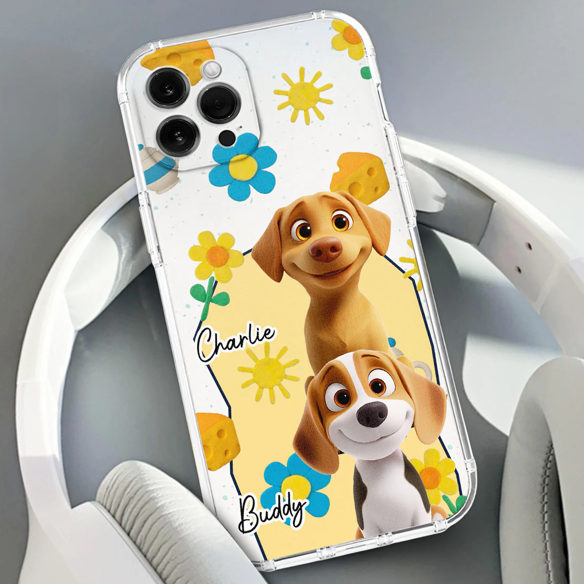 Summertime Blue - Personalized Custom Phone Case - Image 3