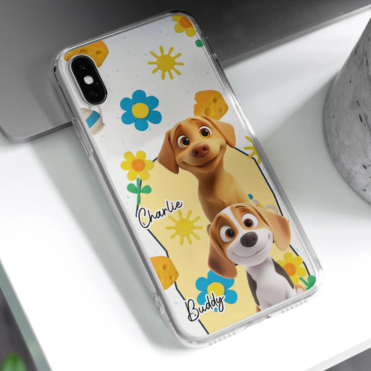 Summertime Blue - Personalized Custom Phone Case - Image 4