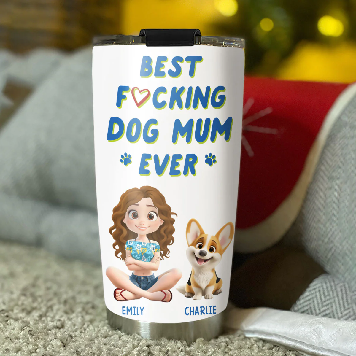 Summertime With Me - Personalized Custom Tumbler - Image 3