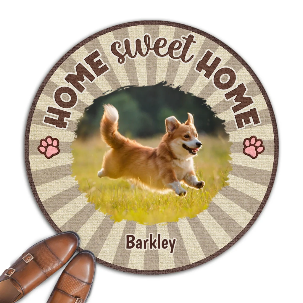 Surrounded By You Photo - Personalized Custom Doormat - Image 3
