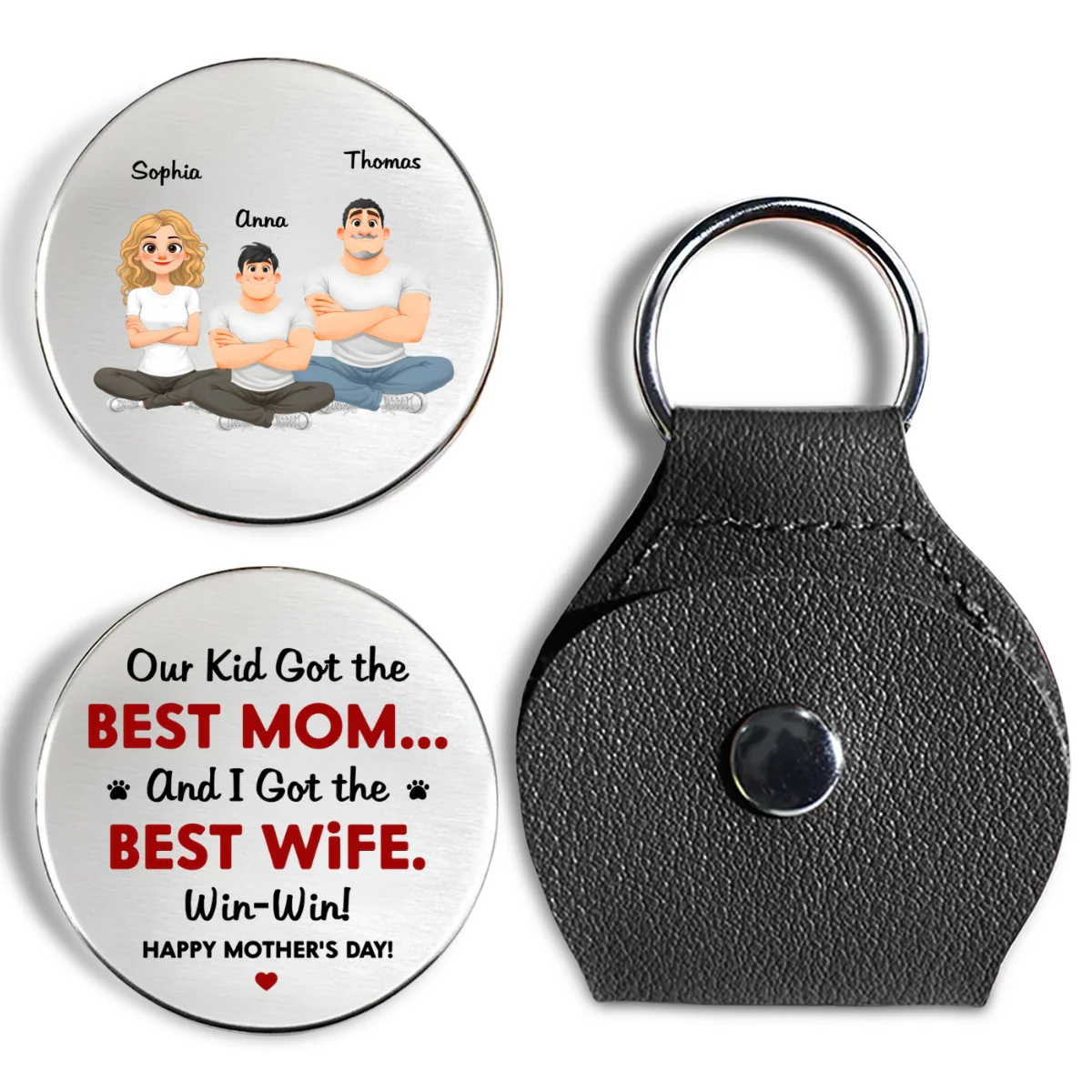 Take It As A Win Win - Personalized Custom Pocket Hug - Image 7
