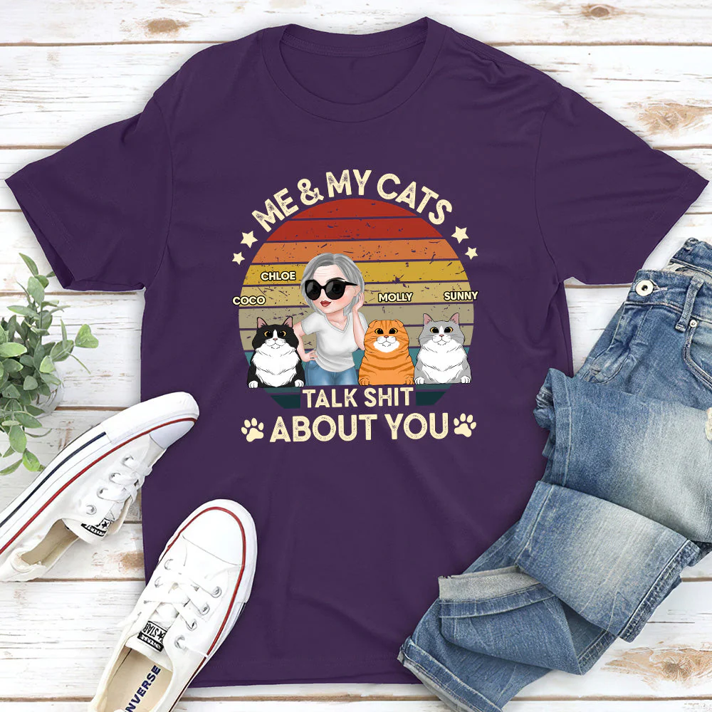 Talk Shit About You - Personalized Custom Unisex T-shirt - Image 3
