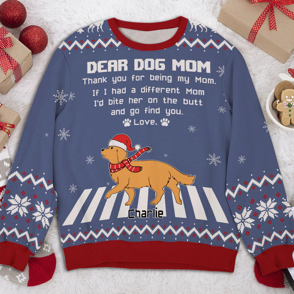 Thank You My Mom/Dad - Personalized Custom All-Over-Print Sweatshirt